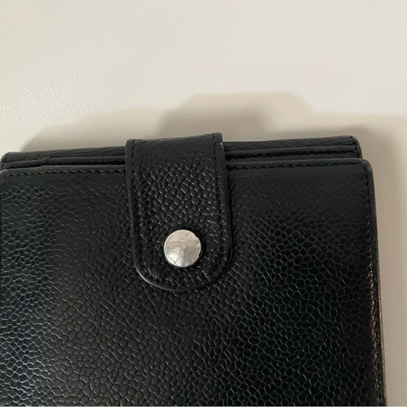 Vintage Chanel CC Wallet Black Caviar Leather​ - Picture 3 of 10